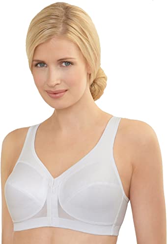 Glamorise Women's MagicLift Front Close Posture Back Support Bra #1265