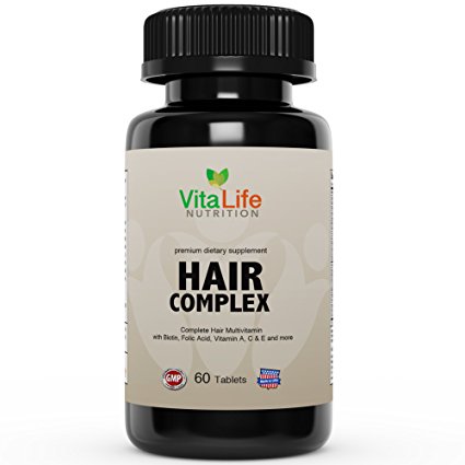 50% OFF 24h ONLY - Hair Loss Treatment Supplement - Ultimate Support for Hair Growth - Best Hair Loss Vitamins for Men and Women - With Biotin, Folic Acid, PABA, Inositol, Saw Palmetto, Green Tea, Vitamins and More
