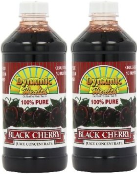 Dynamic Health Concentrate Black Cherry 16-Ounce Pack of 2
