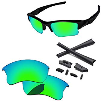 PapaViva Replacement Lenses & Rubber Kits for Oakley Flak Jacket XLJ