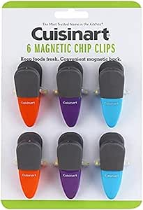 Cuisinart CTG-00-6CC Set of Six Chip Clips - Bright Colors