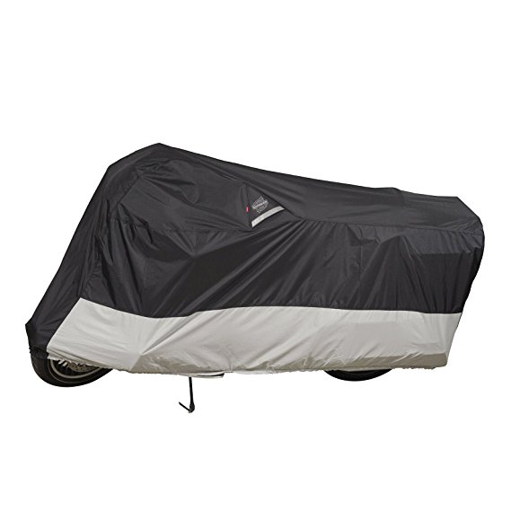 Guardian by Dowco 50005-02 WeatherAll Plus Indoor/Outdoor Waterproof Motorcycle Cover: Black, XX-Large