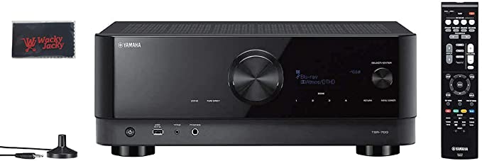 Yamaha TSR-700 7.1 Channel AV Receiver with 8K HDMI and MusicCast   Wacky Jacky Cleaning Cloth