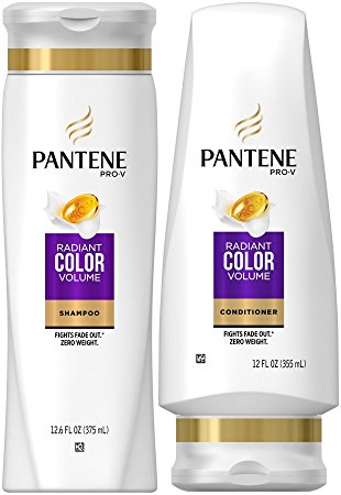 Pantene Pro-V Color Preserve Volume, DUO Set Shampoo 12.6 Ounce   Conditioner 12 Ounce, 1 Each