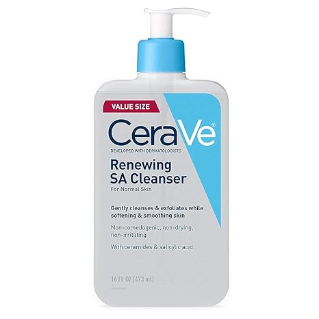 CeraVe Renewing SA Cleanser For Normal Skin 473ml (Product of USA)