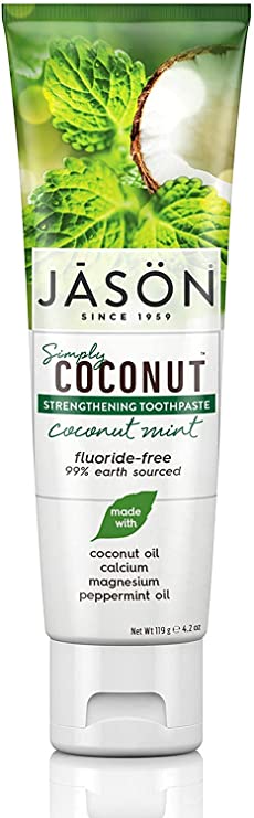 Jason Coconut Mint Strengthening Toothpaste 119g