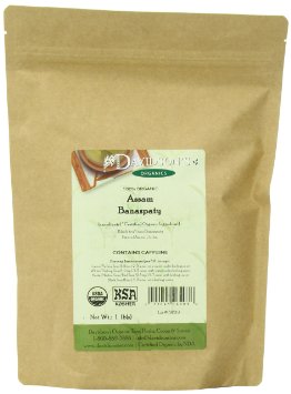 Davidson's Tea Bulk, Organic Assam Banaspaty Estate Tea 1 Pound Bag