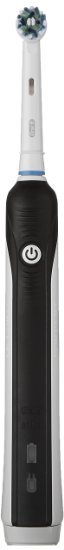 Oral-B Black Pro 1000 Power Rechargeable Electric Toothbrush Powered by Braun