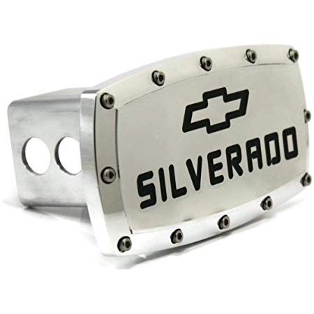 Chevrolet Silverado Billet Aluminum Tow Hitch Cover