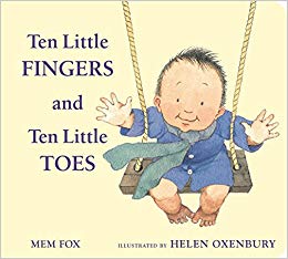 Ten Little Fingers and Ten Little Toes padded board book
