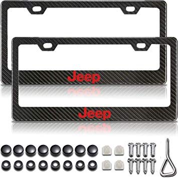 Jeep License Plate Frame, Carbon Fiber License Plate Frame, Jeep Wrangler License Plate Frame, License Plate Frame Carbon Fiber, Black License Plate Frame, License Plate Frame Jeep, Jeep Plate Frame
