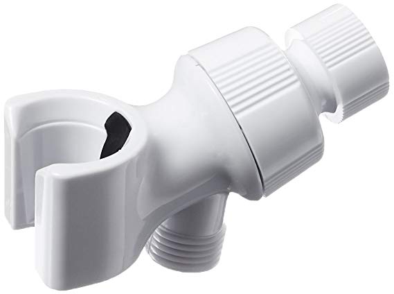 DELTA FAUCET 640508 Master Plumber White Shower Arm Mount