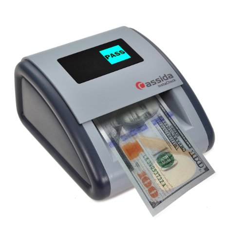 Cassida Small Footprint Easy Read Automatic Counterfeit Detector Instacheck