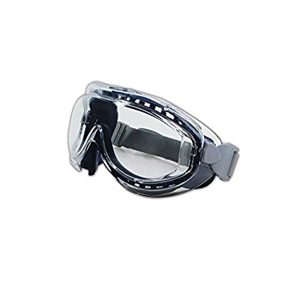 Uvex S3400X Flex Seal Safety Goggles, Navy Body, Clear Uvextreme Anti-Fog Lens, Neoprene Headband