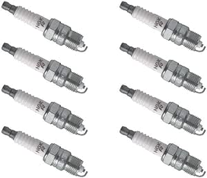 NGK V-Power Spark Plug XR45 (8 Pack) Compatible With PONTIAC FIREBIRD TRANS AM 1977-1979 6.6L/403