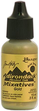 Ranger Tim Holtz Adirondack Alcohol Ink, Gold