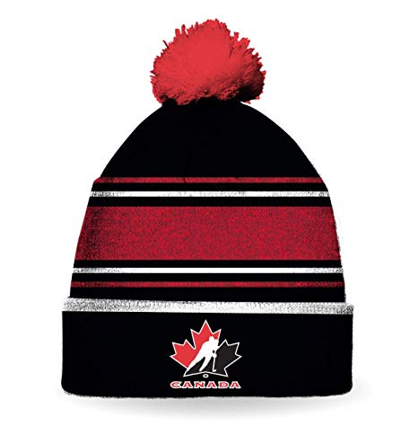 Gertex Men's Team Canada Hockey Pom Pom Winter Hat