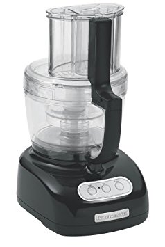 KitchenAid KFPW760OB 700-Watt 12-Cup Food Processor, Onyx Black