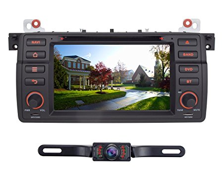 Volsmart Quad Core Android 5.1 Car GPS DVD for BMW E46 3 Series M3 with HD 1024*600 Capacitive Screen Stereo Radio