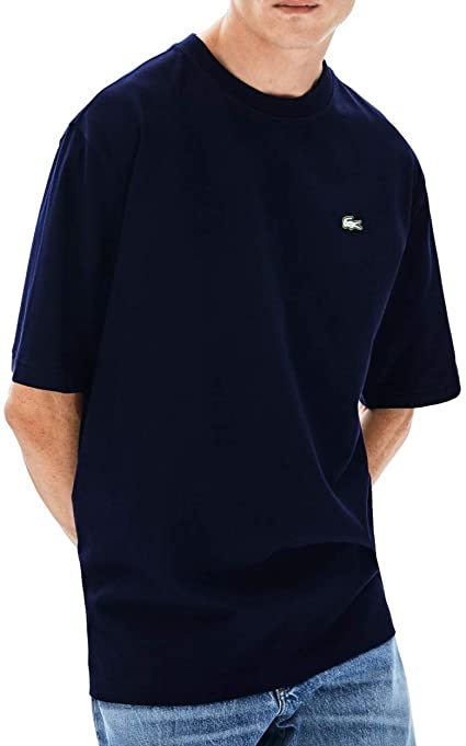 Lacoste Live - Short Sleeve t-Shirt for Men TH808400166 - Navy, M