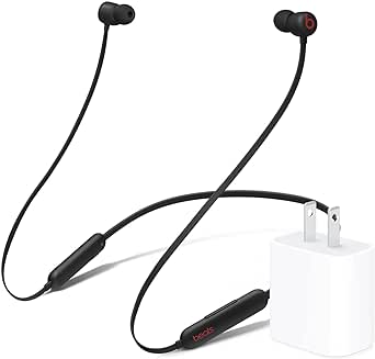 Beats Flex with Apple 20W USB-C Power Adapter - Black