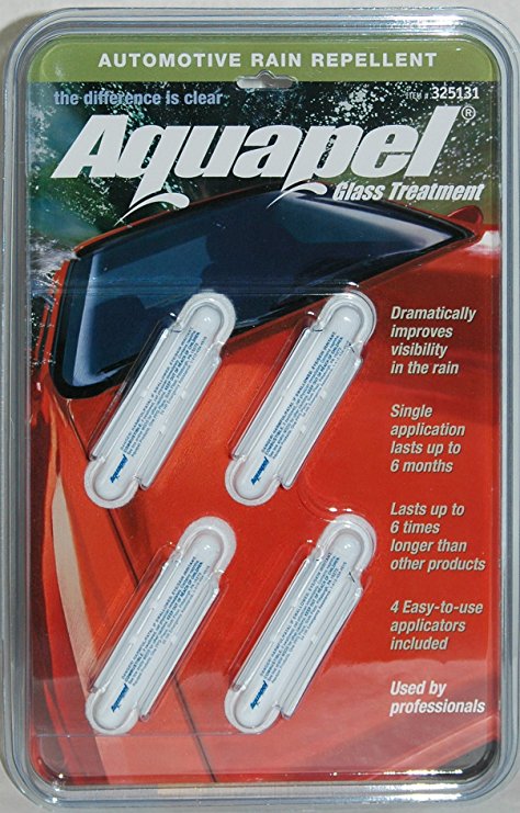 Aquapel Automotive Rain Repellent Glass Treatment 4 Pack