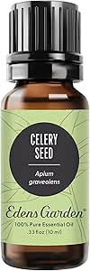 Edens Garden Celery Seed Essential Oil, 100% Pure Therapeutic Grade (Undiluted Natural/Homeopathic Aromatherapy Scented Essential Oil Singles) 10 ml