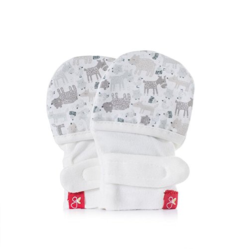 Goumikids Goumimitts Soft Stay On Scratch Mittens - Stop Scratches and Germs