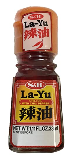 La-Yu Chili Oil with Pepper 1.11 Fl. Oz - 1 Piece