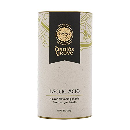 Druids Grove Lactic Acid ☮ Vegan ⊘ Non-GMO ❤ Gluten-Free ✡ OU Kosher Certified - 8 oz.