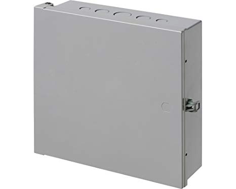 Arlington EB1212-1 Electronic Equipment Enclosure Box, 12" x 12" x 4", Non-Metallic, 1-Pack