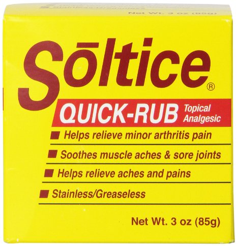 Soltice Quick Rub , 3 Oz