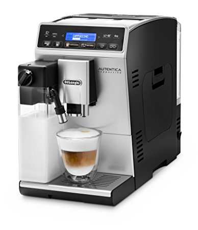 De'Longhi Coffee Maker (Freestanding, Coffee Beans, Ground Coffee, Fully-Auto, Espresso Machine) - Silver