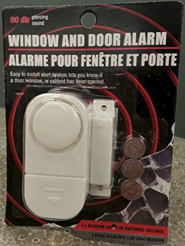 Greenbrier Electronic Wireless Window Door Cabinet Alarm Alert 90db