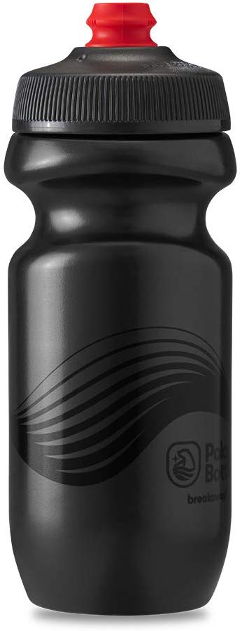 Polar Bottle Breakaway Wave Lightweight Bike Water Bottle - BPA-Free, Cycling & Sports Squeeze Bottle