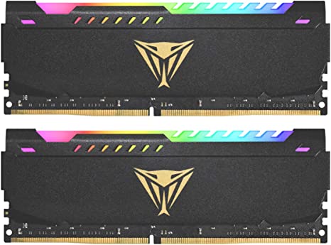 Patriot Viper Steel RGB DDR4 16GB (2 x 8GB) 3200MHz Kit - PVSR416G320C8K