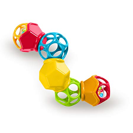O Ball Clicky Twister Easy Grasp Rattle