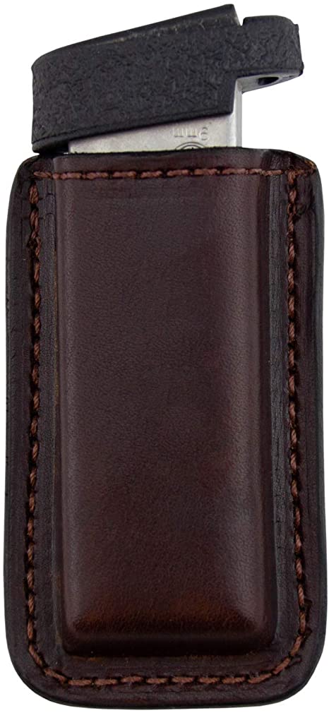 Relentless Tactical Leather Magazine Holder | Made in USA | Sizes to fit virtually Any 9mm .40 .45 or .380 Pistol Mag | Single or Double Stack | IWB or OWB