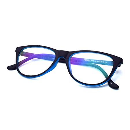 Peter Jones Cat-eye Anti Glare Reading Glasses for Men Women, Computer Readers UV 400 Customise Prescription (AG030)