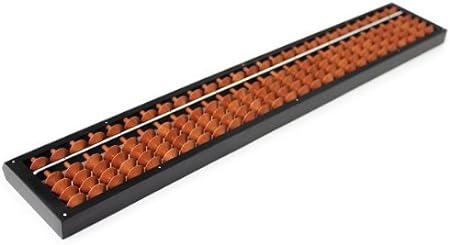 Tomoe 47300 Arithmetic Board, Abacus, 27 Digits, A-Type Standard, Birch Ball