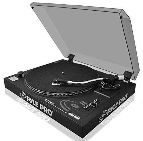 Pyle PLTTB3U Belt Drive USB Turntable With Recording & Digital Software