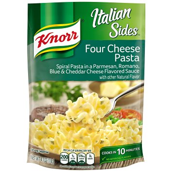 Knorr Italian Sides Pasta Side Dish, Four Cheese Pasta 4.1 oz