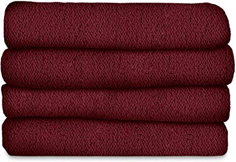 Sunbeam Heated Blanket | LoftTec, 10 Heat Settings, Garnet, Twin - BRL9STS-R310-16A44