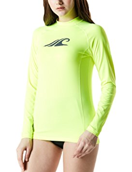 Tesla Women's UPF 50 Swim Shirt Rashguard Short/Long Sleeve FSR21/FSR24/FSR25/FSR22