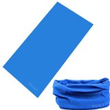 12-in-1 Headband Solids - Versatile Lightweight Sports and Casual Headwear - Bandana Neck Gaiter Balaclava Helmet Liner Mask and More Constructed with High Performance Moisture Wicking Microfiber