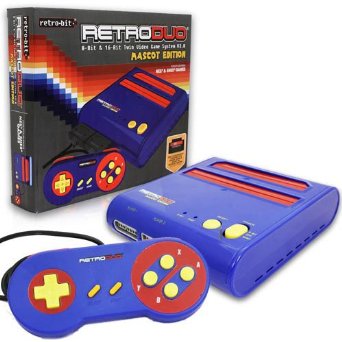 Retro-Bit RetroDuo - Console - SNES and NES 2in1 System Clone - Mascot Edition Retro-Bit - NES