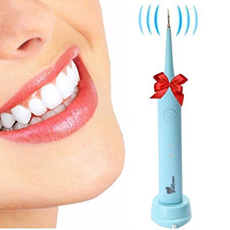 Teeth Stain Removal, Y.F.M Electric Dental Calculus Remover Tooth Stains Tools 3 Modes Portable & Cordless Ideal for Kids and Braces Dentist Recommended