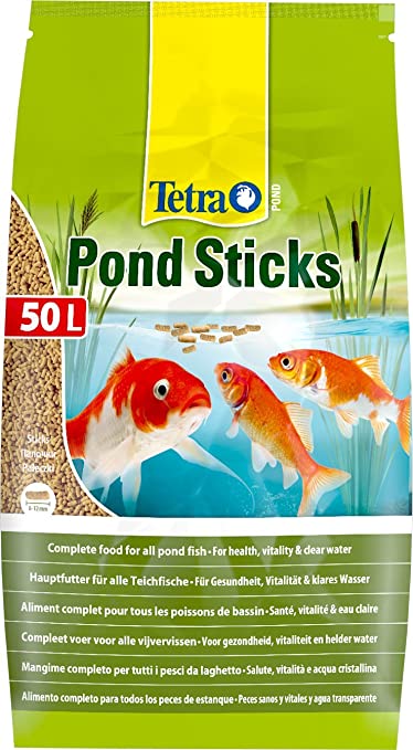 Tetra Floating Pond Sticks 50 Litre Staple Food in Floating Stick Form for all Pond Fish