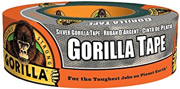 Gorilla Duct Tape, 1.88 In. x 35 Yd., Silver