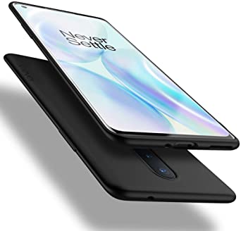 X-level Oneplus 8 Case, Mobile Phone Case Soft TPU Matte Finish Slim Fit Ultra Thin Light Protective Cell Phone Back Cover for Oneplus 8-Black